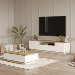 Duo meuble tv et table basse