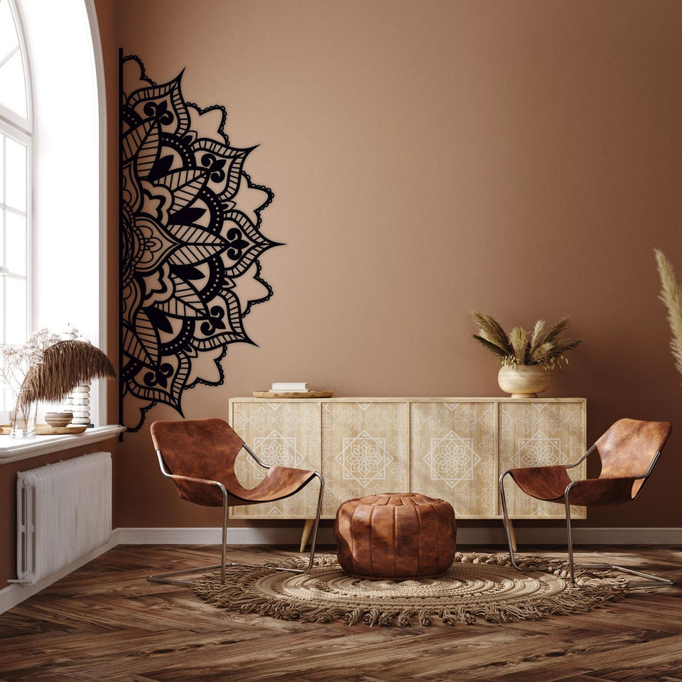 DÉCORATION MURALE MANDALA
