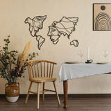 DÉCO MURALE CARTE DU MONDE
