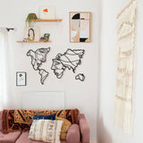 DÉCO MURALE CARTE DU MONDE
